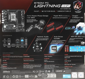 Материнская плата Asrock B760M PG LIGHTNING WIFI