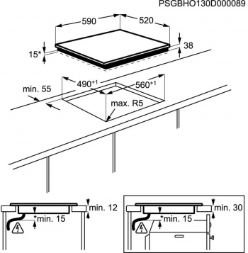 Варочная поверхность AEG HK654070FB