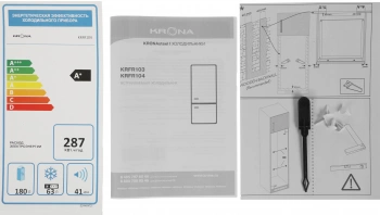 Холодильник Krona Zettel FNF RFR