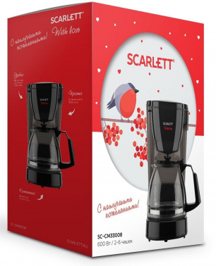 Кофеварка капельная Scarlett With Love SC-CM33008