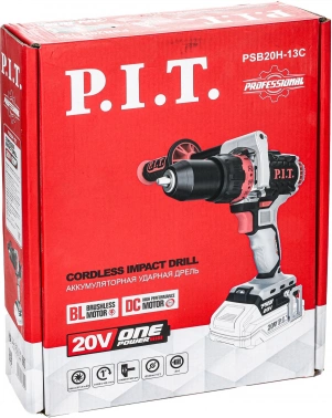Дрель-шуруповерт P.I.T. PSB20H-13C