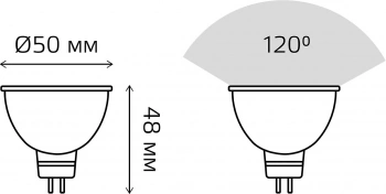 Лампа светодиодная Gauss Elementary  11519