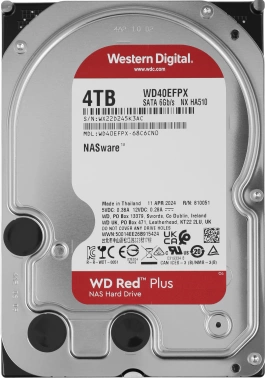 Жесткий диск WD SATA-III 4TB  WD40EFPX