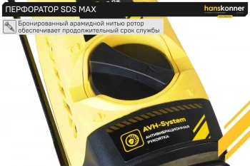 Перфоратор Hanskonner HRH2145MVE