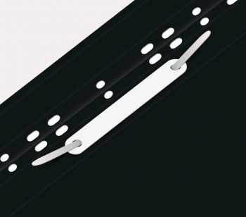 Папка-скоросшиватель Бюрократ PS-P20BLCK A4 прозрач.верх.лист боков.перф. пластик черный 0.12/0.16