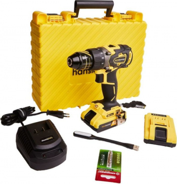 Дрель-шуруповерт Hanskonner HCD1865BL