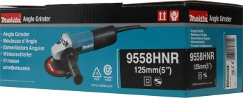 Углошлифовальная машина Makita 9558HNRZ