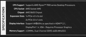 Материнская плата MSI PRO B650M-P