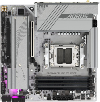 Материнская плата Gigabyte B650M AORUS ELITE AX ICE