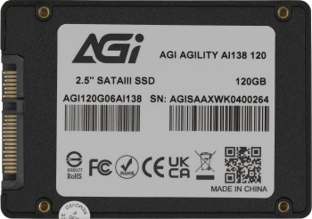 Накопитель SSD AGi SATA-III 120GB AGI120G06AI138