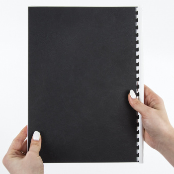 Обложки для переплёта Brauberg A3 230г/м2 черный (100шт)  530944