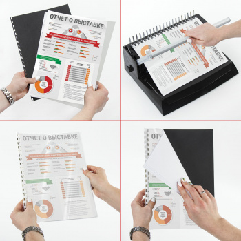 Обложки для переплёта Brauberg A3 150мкм прозрачный (100шт)  532157