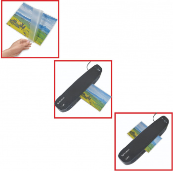 Пленка для ламинирования Brauberg 75мкм A4 (100шт) глянцевая 303x216мм  531792