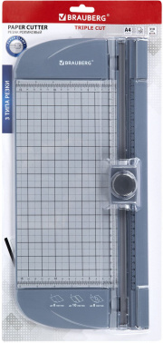 Резак роликовый Brauberg Triple cut