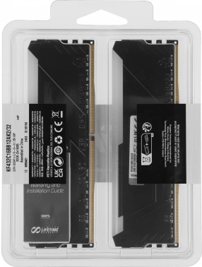 Память DDR4 2x16GB 3200MHz Kingston  KF432C16BB12AK2/32