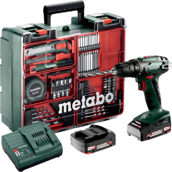 Дрель-шуруповерт Metabo BS 18 SET