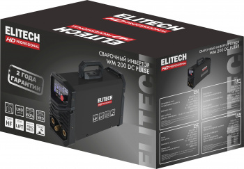 Сварочный аппарат Elitech WM 200 DC Pulse