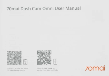 Видеорегистратор 70Mai Dash Cam Omni X200 128G