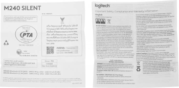 Мышь Logitech M240