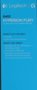 Мышь Logitech Hyperion Fury G402
