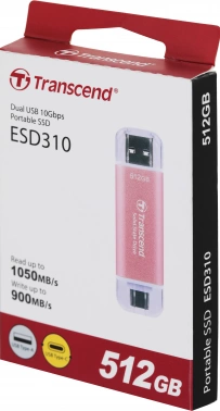 Накопитель SSD Transcend USB-C 512GB TS512GESD310P