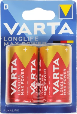 Батарея Varta LongLife Max Power Alkaline D
