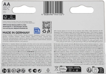 Батарея Varta LongLife Max Power Alkaline LR6 BL5+3