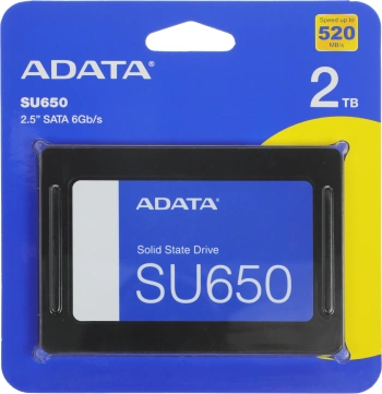 Накопитель SSD A-Data SATA-III 2TB ASU650SS-2TT-R