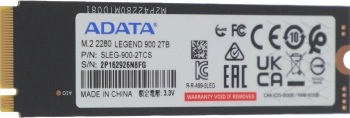 Накопитель SSD A-Data PCIe 4.0 x4 2TB SLEG-900-2TCS