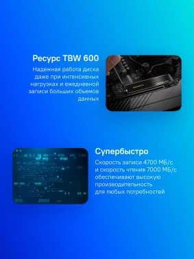 Накопитель SSD A-Data PCIe 4.0 x4 1TB SLEG-900-1TCS