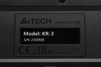 Клавиатура + мышь A4Tech KR-3330S