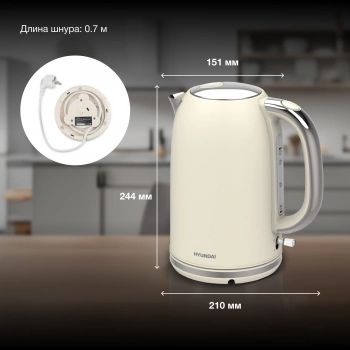 Чайник электрический Hyundai HYK-S9900