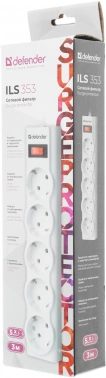 Сетевой фильтр Defender ILS 353