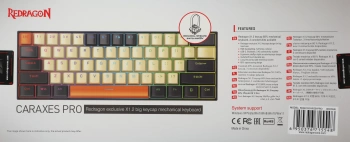 Клавиатура Redragon Caraxes Pro