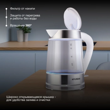 Чайник электрический Hyundai HYK-G3606