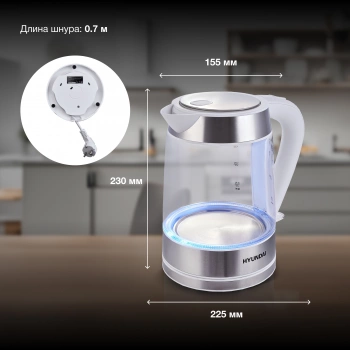 Чайник электрический Hyundai HYK-G3606