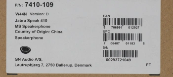 Спикерфон Jabra черный (7410-109)