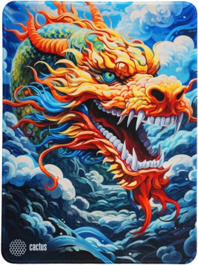Коврик для мыши Cactus Colorful Dragon