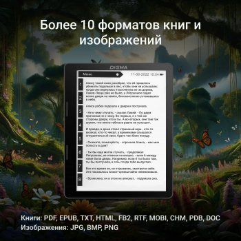 Электронная книга Digma F4