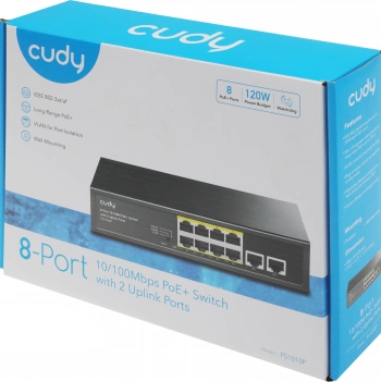 Коммутатор Cudy  FS1010P