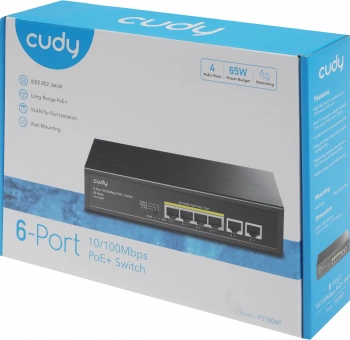 Коммутатор Cudy  FS1006P