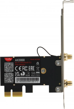 Сетевой адаптер Wi-Fi + Bluetooth Cudy WE3000