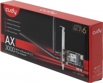 Сетевой адаптер Wi-Fi + Bluetooth Cudy WE3000