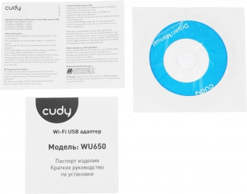 Сетевой адаптер Wi-Fi Cudy WU650