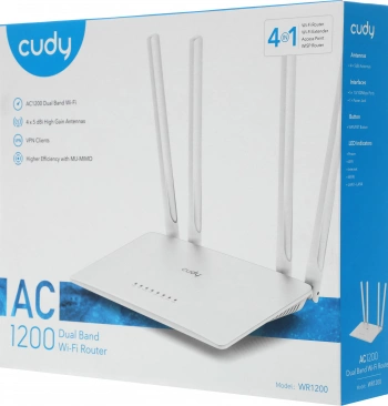 Роутер беспроводной Cudy WR1200