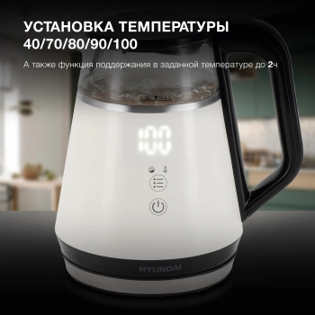 Чайник электрический Hyundai HYK-G3013