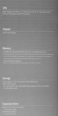 Материнская плата Asus PRIME H610M-D