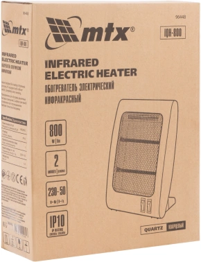Обогреватель инфракрасный MTX IQH-800