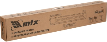 Обогреватель инфракрасный MTX КМИ-2000