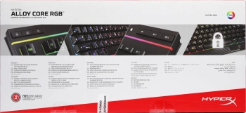 Клавиатура HyperX Alloy Core RGB